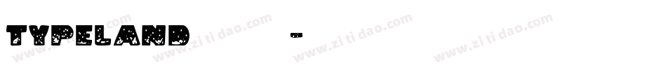 TypeLand 康熙字体转换